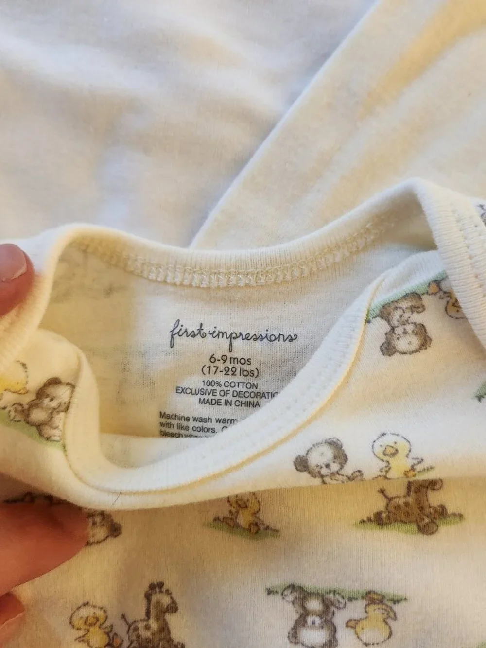 Baby Clothes: 6-9M: 3 Piece Bodysuit Set First Impressions